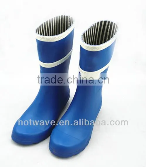 Wholesale Waterproof Women's Colorful Rain Boots photo-3