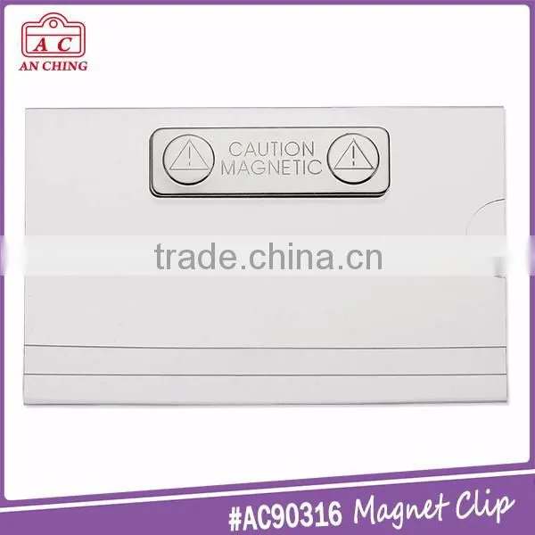 High Quality Name Magnet Badge With Plastic Housing 33x11mm photo-6