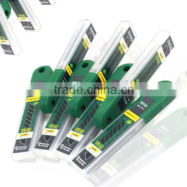 LAOA SK2 18 MM 10PCS Set 3times Longer Life Whole Black Blade/ Utility Knife/ Art Knife Blade photo-2