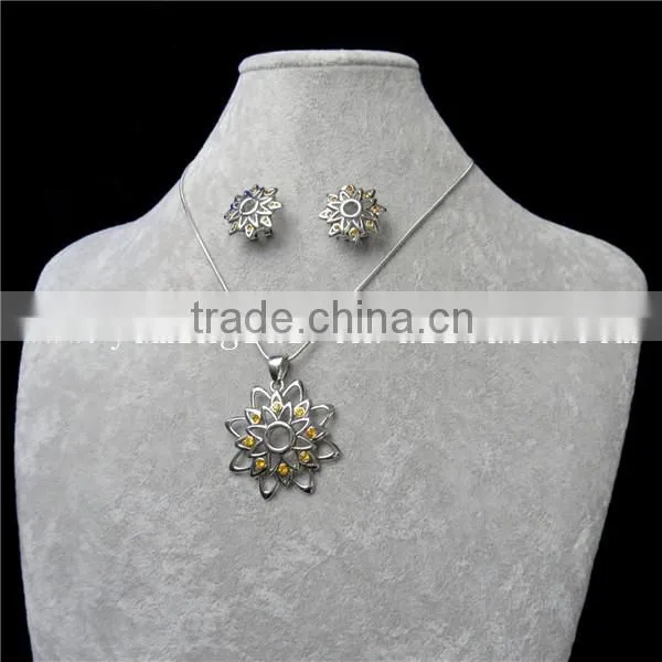Fashion Jewelry Set,silver Necklace,necklace and Earring Sets