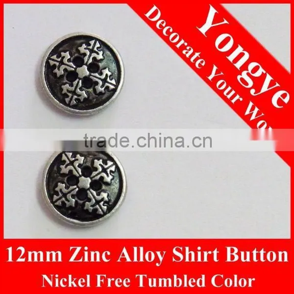 12mm Shirt Metal Button