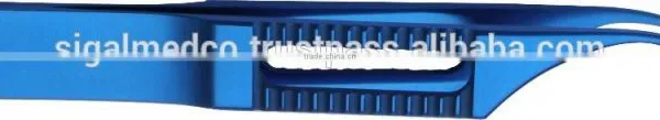 Micro Suture Tying Forceps With Round Handle, Micro Forceps, Titanium Instruments, Ophthalmic Instruments photo-4