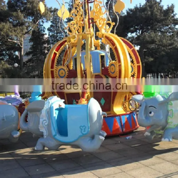Discount Children Rides Flying Elephant for Theme Park photo-3