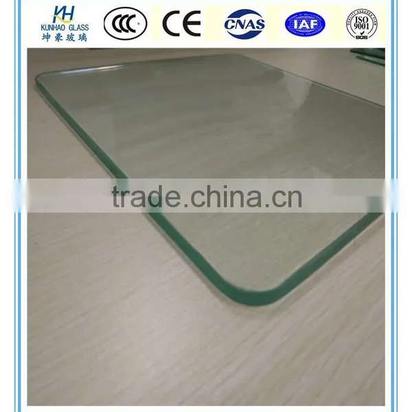 5mm 6mm 8mm Tempered Glass for Bathroom Corner Shelves /Irregular Bathroom Corner Shelf Glass photo-6