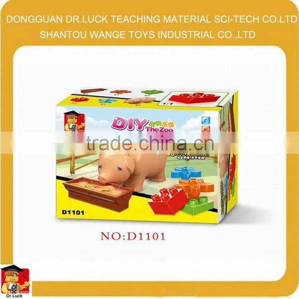 Toys for Children Plastic Toys Blocks , ABS Toys Bricks Animals