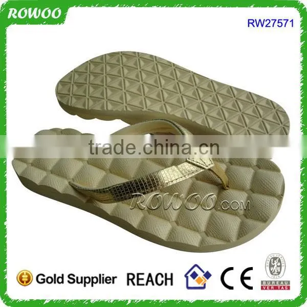 New Sexy EVA Women Flip Flops With PU Strap And Massage Sole photo-2