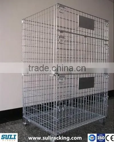 Metal Collapsible Storage Stacking Tyre Rack or Cage photo-5