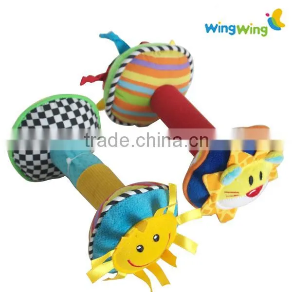 Wholesale Plush Baby Rattle Toy