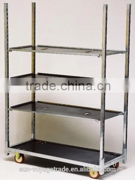 Square Storage Logistic Flower Trolley photo-6