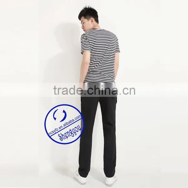 Custom Wholesale 100% Polyester Mens Blank Pants With Pocket photo-3