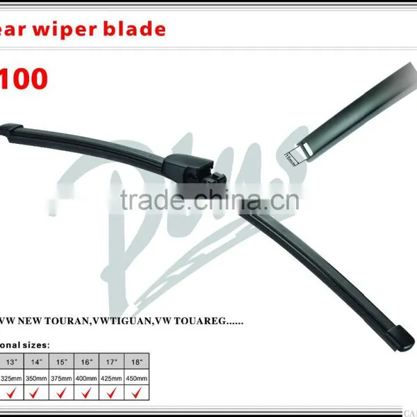 S100 Multifit Adapters Rear Soft Windsreen Wiper Blade photo-3