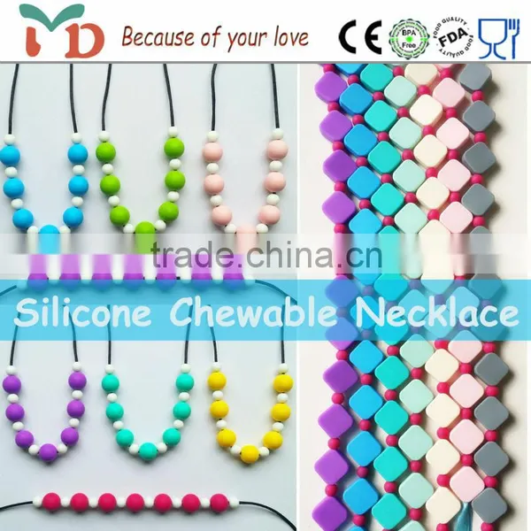 Best Teething Rings/Mom Wearing Necklace Teething Baby photo-2