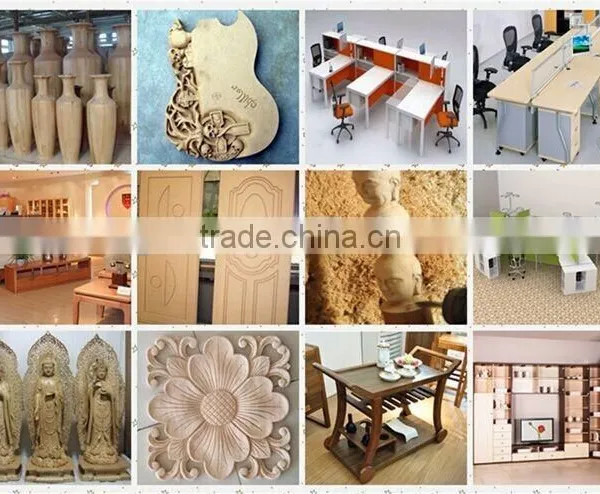 China 1325 3d Atc Cnc Wood Machine , Automatic Door Engraving Router Cnc With Vacuum Table photo-6