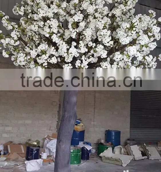 Cheap Price Factory Direct Sale Artificial White Cherry Blossom Tree for Wedding Decoration With Quality Guarantee photo-2