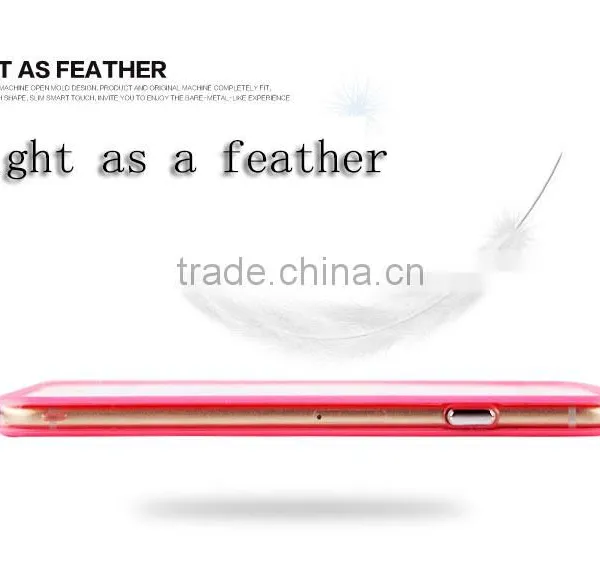 The Latest for Iphone6 6 Plus Intermediate Transparent Shell Border Protection Using TPU + PC Materia Mobile Phone for Case photo-2