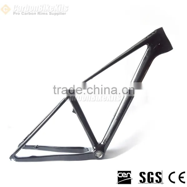 CarbonBikeKits hardtail carbon mtb 29er frames,China carbon mtb frame BSA/BB92/PF30 BB CFM0B3