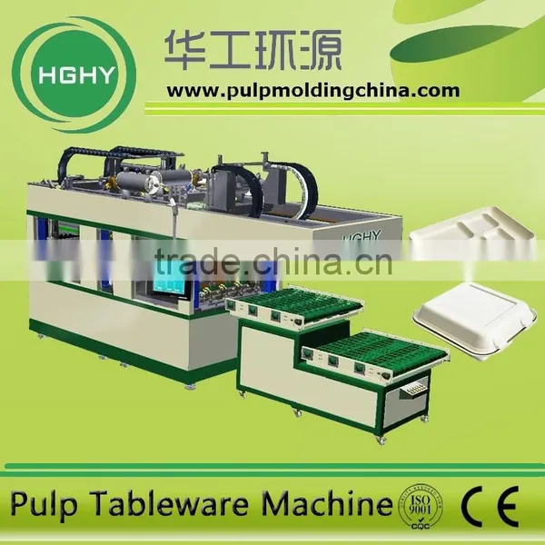 Sugarcane Tableware Molidng Machine Virgin Pulp Plate Making Machine