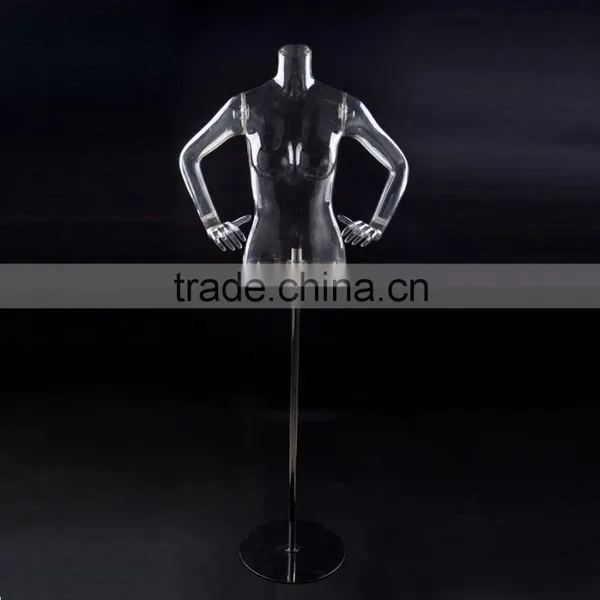 PC Male Mannequin Transparent Mannequin Hollow Out Mannequin Photography Mannequin photo-6