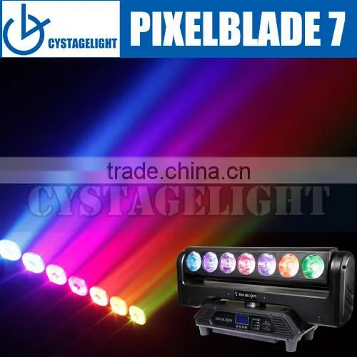 Stage Lights Pixelblade 7 Led Beam Moving Head Light Pixel Mapping Led