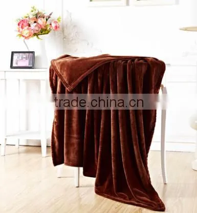 high quality faux fur blanket,soft hand feeling, beautiful solid color design