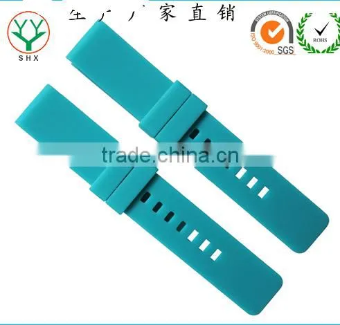 2016 Novelty Custom Design Rubber Silicone Watch Band With Logo Embossed photo-2