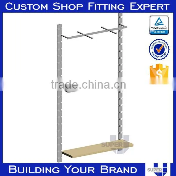 Unique Design MDF Retail Display Shelf Iron and Wood photo-5