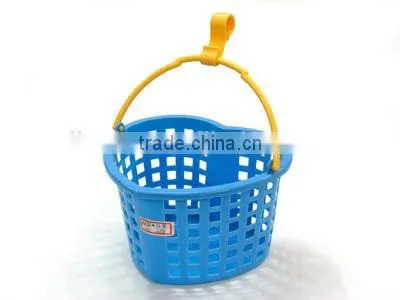 Plastic Storage Basket/Handle Basket/Mini Baskets/Sundries Basket/Heart Shaped Basket/small Basket/kid Basket/Single Handle photo-2