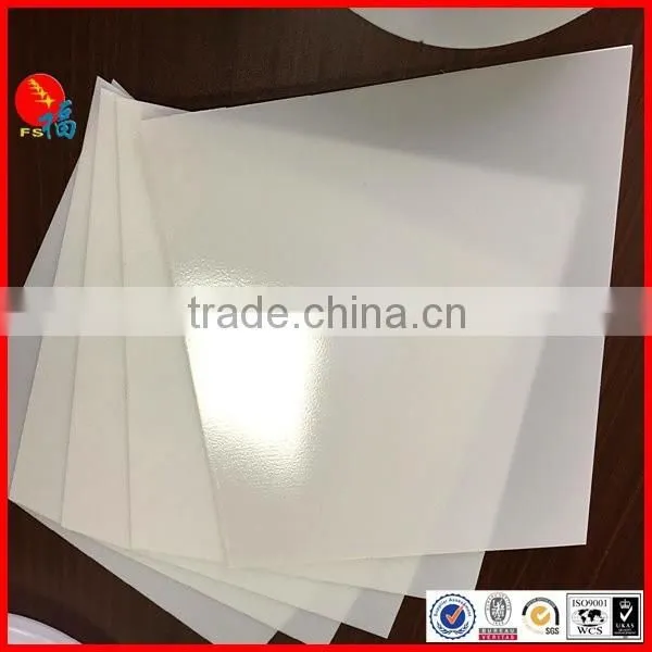 APET Material Plastic Matte White Plastic Diffuser Lampshade photo-3