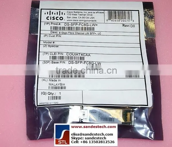 CISCO DS-SFP-FC8G-LW 8Gb SFP+ 10Km LW DS-SFP-FC8G-LW= 10-2459-01 8Gbps Fibre Channel LW SFP+ LC CISCO Optical Transceiver photo-3