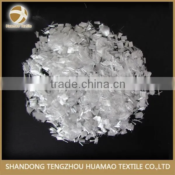 HM 100% Virgin High Tenacity Raw White pp Cement Fiber photo-4