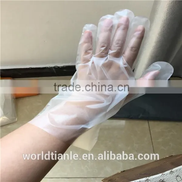 Wholesale Top Quality Disposable Sterile Food and Medical Usage CPE Plastic Gloves photo-2