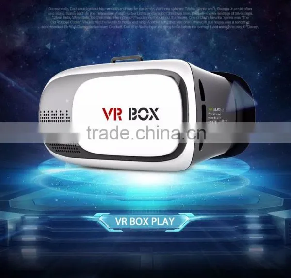 3D VR Virtual Reality Headset 3D Glasses Adjust Cardboard VR BOX photo-3