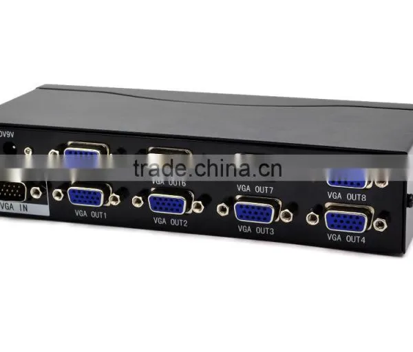 Vga to TV Counter-down Power Supply 1 Input 8 Output Hdmi Splitter photo-4