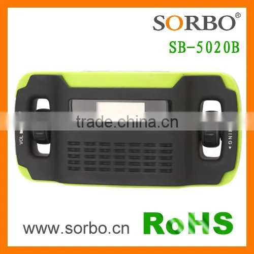 Solar Outdoor Emergency FM Radio Multi Band Flashlight Radio photo-6