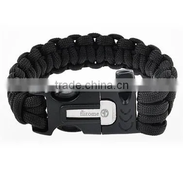 Survival Bracelet With Lighter