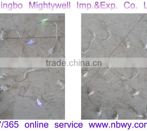 Star LED String Light Twinkle Light Curtain Light Decorative Festival Party Event Accessory Solar Powered Rope Light photo-4