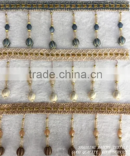 2015 Colourful Crystal Lace for Curtains