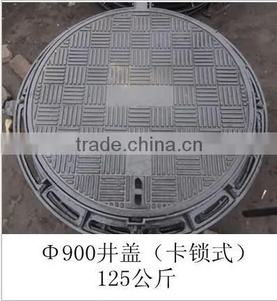 Ductile Iron Round Manhole Covers With Different Size photo-4