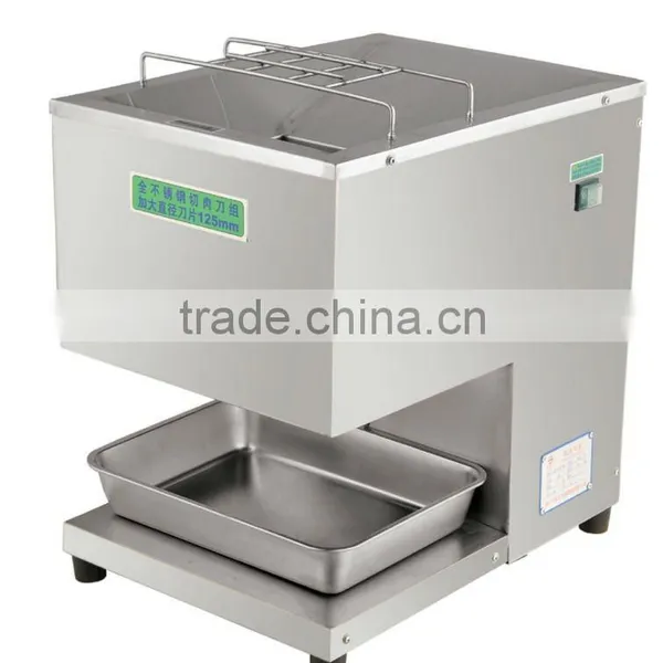stainless steel electric industrial table meat slicer