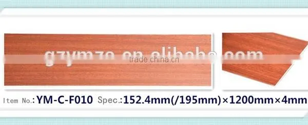 Hot Sale Anti Cigarette Moisture Proof Wood Laminate Vinyl Floor Board