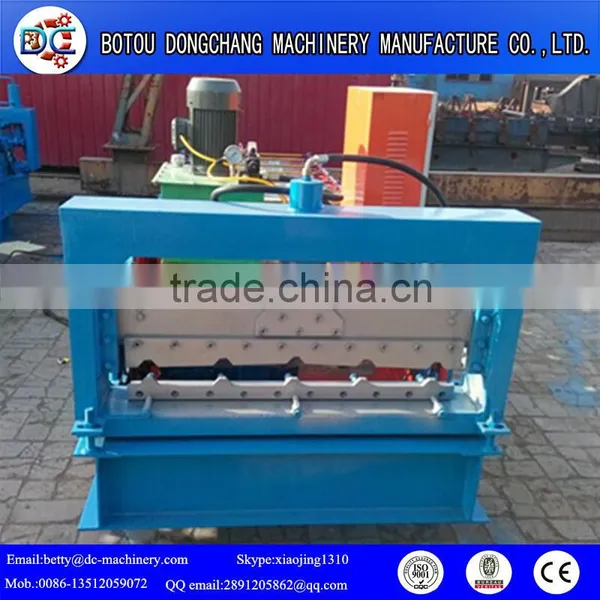Automatic Galvanized Wallboard Trapezoidal IBR Roof Panel Single Deck Cold Roll Forming Machine photo-2