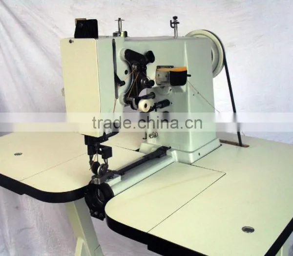 Double Needle Leather Moccasin Machine With 36 Patterns