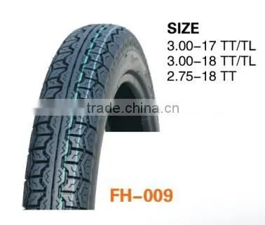 High Quality Wholesale Rubber Motorcycle Tyre 3.00-17 photo-2