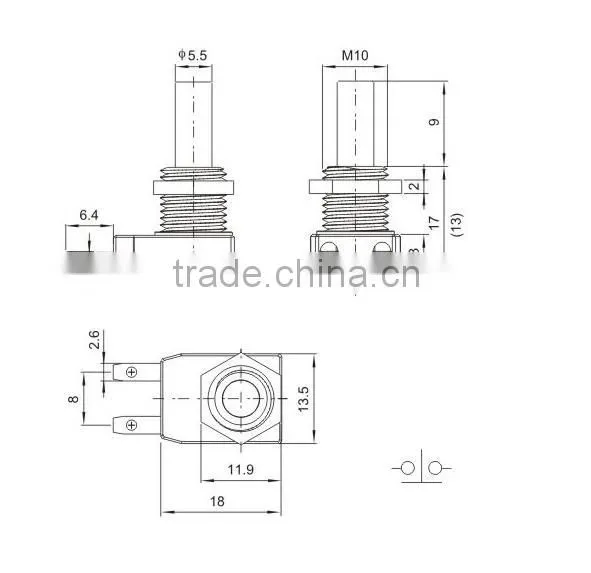PUSH BUTTON SWITCH/2A 250V/4A 125V(CZ805-048) SWITCH,IP40 1A 250V AC 16mm CQC CE Illuminated Switch photo-4