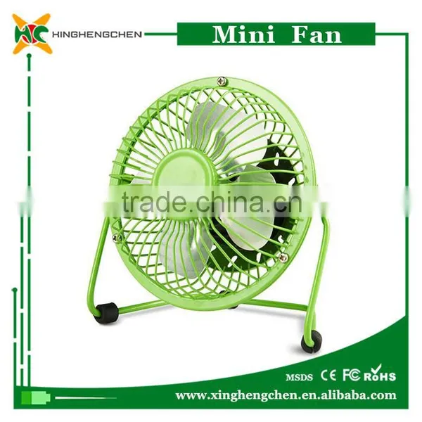 High Speed Cooling Fan 4" Colorful Small Table Fan photo-2
