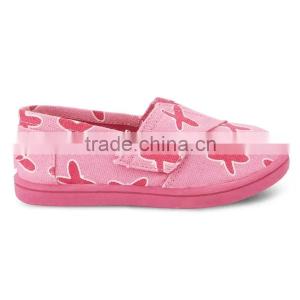 Child Shoes PinkTiny Baby Shoes Canvas Casual Shoes For 0-4 Years Old Butterfly Design photo-2