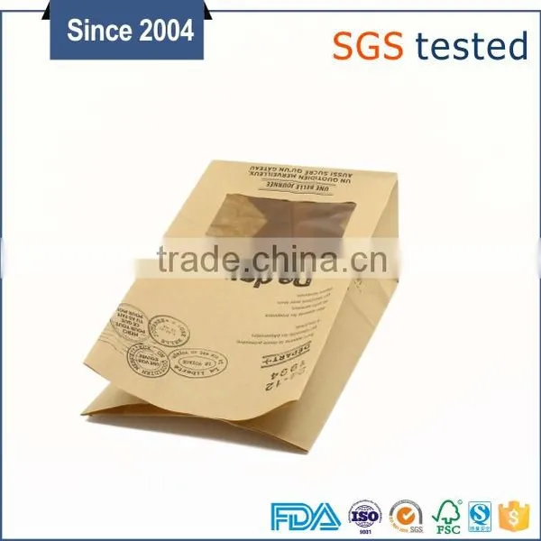 Kraft Bakery Paper Bag,flat Bottom Bread Paper Bags photo-2