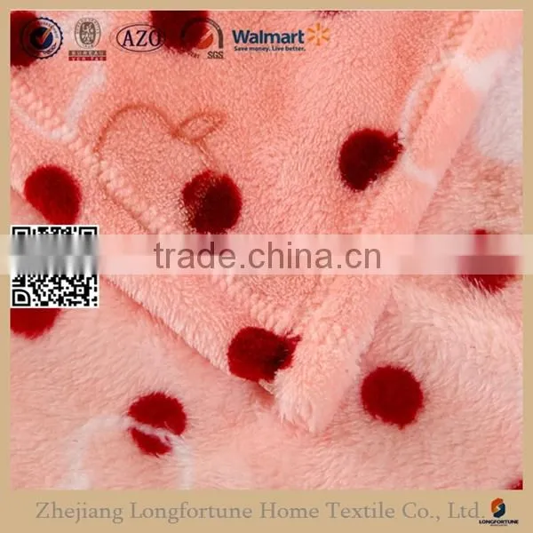 100% Polyester Printed Coral Fleece China Supplier Wholesale Hotel Blanket photo-6
