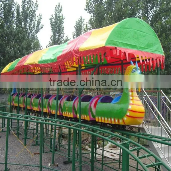 Theme Park Rides Sliding Dragon Children Roller Coaster in China photo-6