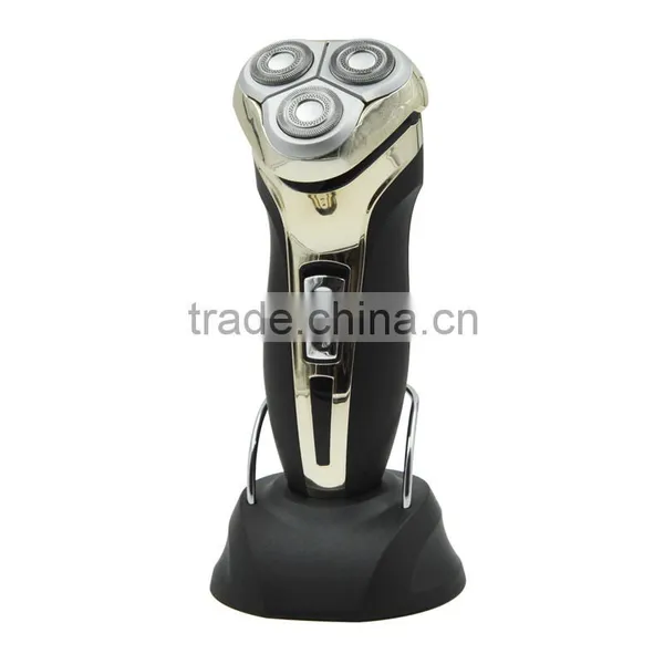 Long Time Charge Men Shaver With Three Individually Floating Rotary Heads photo-4